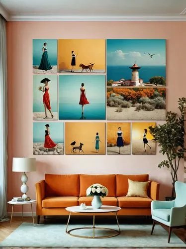 wall decor,wall decoration,interior decor,interior decoration,the living room of a photographer,paintings,Photography,Documentary Photography,Documentary Photography 32