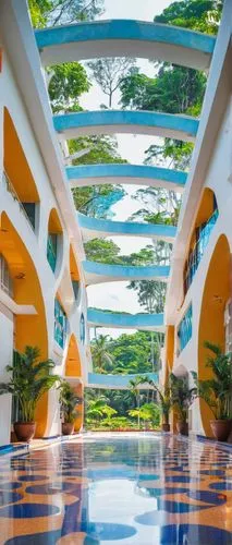 iberostar,hotel riviera,futuristic architecture,hotel nacional,hall of nations,pan pacific hotel,ashram,therme,huatulco,niemeyer,tropical house,futuristic art museum,paradisus,megaresorts,walkway,atriums,cabanas,earthship,breezeway,cochere,Conceptual Art,Sci-Fi,Sci-Fi 04