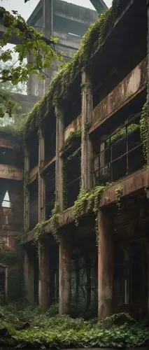 abandoned place,industrial ruin,abandoned factory,abandoned places,lost place,hashima,gunkanjima,abandoned building,lostplace,overgrowth,abandoned,sanatorium,lost places,ruins,abandoned school,abandoned train station,ruin,sanatoriums,derelict,dereliction,Photography,General,Cinematic