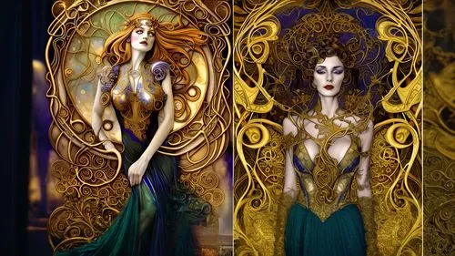 art nouveau,art nouveau design,art nouveau frames,sirens,merida,bodypainting,celtic queen,mirror of souls,rusalka,art nouveau frame,sorceress,blue enchantress,gemini,mirror image,fantasy art,the enchantress,mermaid vectors,fantasy portrait,cirque du soleil,medusa gorgon