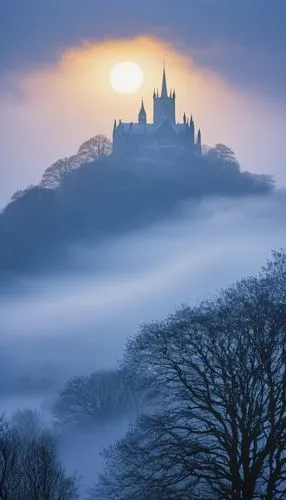 hohenzollern castle,fairytale castle,fairy tale castle,fairy tale castle sigmaringen,castles,morning mist,foggy landscape,mists,hohenzollern,mont saint michel,medieval castle,fairytale,ghost castle,fairy tale,castle,fog banks,castle of the corvin,knight's castle,a fairy tale,cochem castle,Illustration,Black and White,Black and White 20