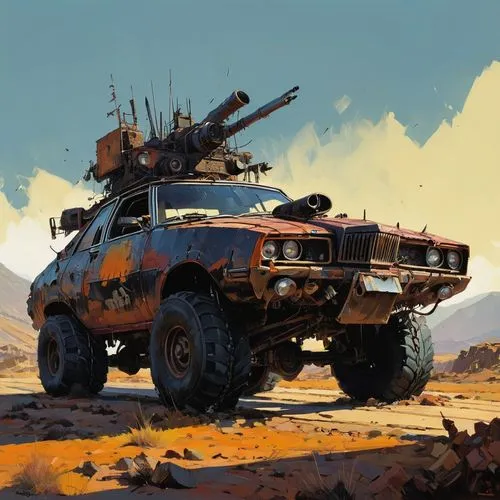 bisley,dakka,overland,mad max,sedensky,kharak,postapocalyptic,warthog,vehicule,uaz,convoy,marauder,nomad,desert run,overlanders,patrols,off-road vehicle,armored vehicle,corben,hagglund,Conceptual Art,Sci-Fi,Sci-Fi 01