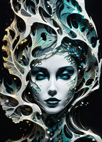 ice queen,the snow queen,fathom,sirena,undine,siren,Conceptual Art,Fantasy,Fantasy 02