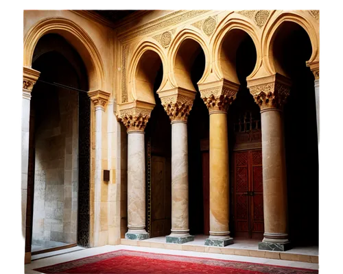 romanesque,alcazar of seville,abbaye de belloc,medieval architecture,cloister,frescoes,vaulted ceiling,crypt,hotel de cluny,north churches,sepulchre,sanctuary of sant salvador,cistern,umayyad palace,alhambra,moorish,michel brittany monastery,byzantine architecture,quatrefoil,alcazar,Art,Artistic Painting,Artistic Painting 03