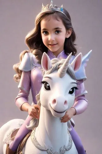 princess sofia,princess anna,girl pony,fairy tale character,little princess,elsa,unicorn,princess,rapunzel,my little pony,princess' earring,constellation unicorn,the snow queen,rarity,collectible doll,tiana,schleich,princess crown,a princess,3d model,Photography,Realistic