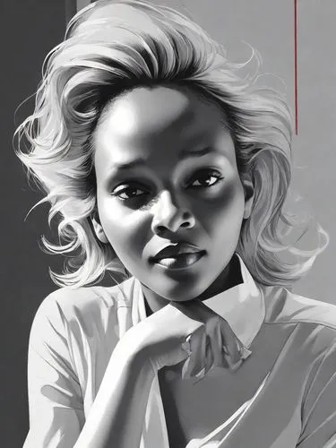 helnwein,digital painting,marla,rotoscoped,ginta,marilyn monroe,lalonde,vermouth,digital drawing,marilyn,rotoscope,minogue,moretz,chenoweth,girl drawing,margot,spearritt,vector art,monroe,hand digital painting,Digital Art,Line Art