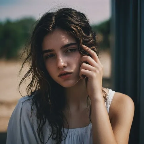 girl portrait,young woman,portrait of a girl,on the phone,worried girl,relaxed young girl,portrait photography,girl in t-shirt,girl sitting,female model,woman portrait,beautiful young woman,girl in cloth,girl in a long dress,pretty young woman,depressed woman,mystical portrait of a girl,teen,a girl with a camera,girl on the dune,Photography,Documentary Photography,Documentary Photography 08