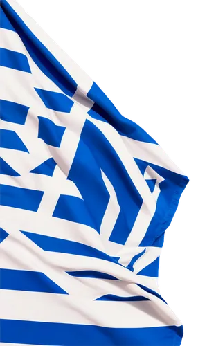 Israel national flag, waving in wind, blue and white stripes, Star of David, fluttering fabric, dynamic movement, bright sunlight, shallow depth of field, vibrant colors, 3/4 composition, close-up sho