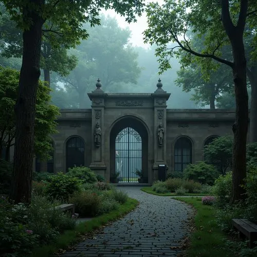 tiergarten,dark park,lokfriedhof,zentralfriedhof,vondelpark,forest cemetery,kykuit,mausoleum ruins,forest chapel,vienna's central cemetery,dandelion hall,nyenrode,waldgraves,briarcliff,gate,glyptotek,crewdson,cinquantenaire,veteranenfriedhof,gateway