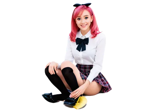 alodia,edit icon,cosplay image,kawaii girl,anime girl,anime japanese clothing,anime 3d,lilyana,xiaolu,neopolitan,mangle,minna,gyori,pink shoes,animae,doky,kyary,pink bow,knee-high socks,led,Unique,Design,Character Design