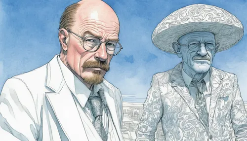 Hank's relentless pursuit of Heisenberg puts his career and personal life at risk.,breaking bad,marine scientists,theoretician physician,cancer illustration,natural scientists,american gothic,patholog