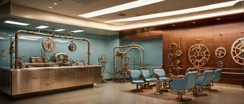 assay office,doctor's room,autoclaves,operating room,periodontist,laboratorium,luxury bathroom,aestheticians,laboratories,engine room,chemical laboratory,mri machine,optometric,instrumentation,watchmaking,laboratoires,neurosurgery,implantology,brassware,sterilization equipment,Illustration,Realistic Fantasy,Realistic Fantasy 13