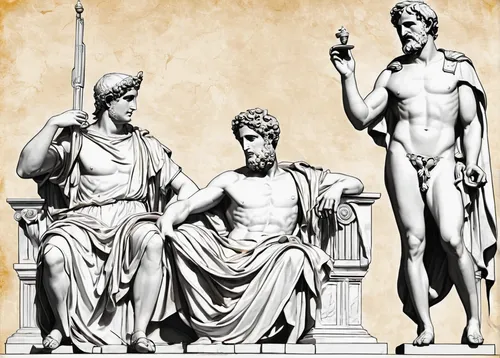 justitia,greek gods figures,justice scale,three pillars,statues,apollo and the muses,classical antiquity,asclepius,ugolino and his sons,caryatid,stone statues,trajan,rome 2,neoclassical,greek mythology,figure of justice,hispania rome,statuary,the roman empire,ancient rome,Conceptual Art,Fantasy,Fantasy 23