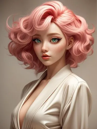 pink diamond,euphemia,maeve,kofuku,female doll,pink hair