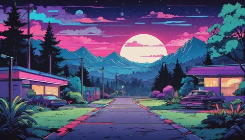 retro background,aesthetic,would a background,wallpaper roll,dusk,background screen,screen background,dusk background,wallpaper,hd wallpaper,neon arrows,clean background,cartoon video game background,vapor,digital background,music background,summer background,desktop wallpaper,80's design,art background,Illustration,Japanese style,Japanese Style 06