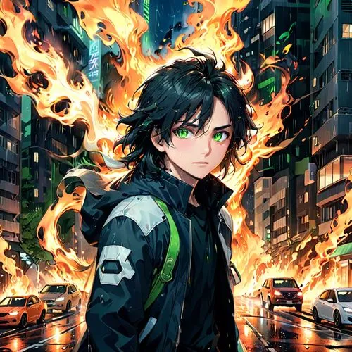 fire background,eguren,yoshiji,kawamori,kanno,deku,Anime,Anime,Realistic