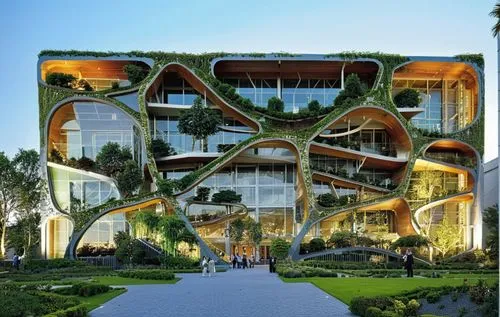 futuristic architecture,cubic house,interlace,ecovillages,biospheres,cube stilt houses,Photography,Artistic Photography,Artistic Photography 09