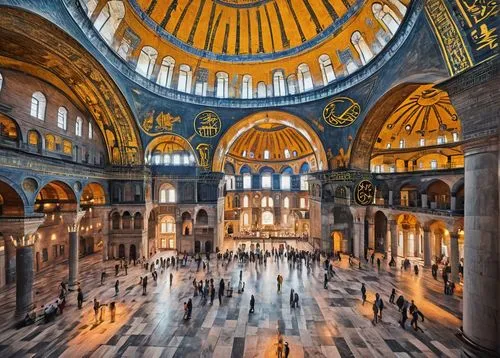 hagia sofia,st mark's basilica,hagia sophia mosque,byzantine museum,ayasofya,basilides,the basilica,dome,blue mosque,basilica,byzantine,basilica of saint peter,sultan ahmed mosque,basilius,basilique,rotundas,galleries,dome roof,sultan ahmet mosque,kunsthistorisches museum,Conceptual Art,Oil color,Oil Color 24