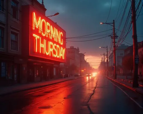 crewdson,neon sign,illuminated advertising,neon coffee,motel,neon lights,Photography,General,Realistic