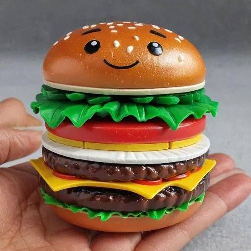 cheeseburger,burger emoticon,burger pattern,hamburger,burger,cheese burger,Unique,3D,Garage Kits