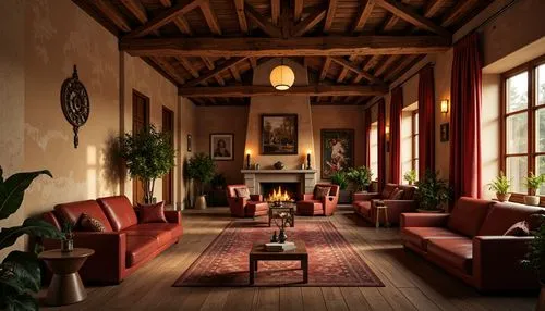 home interior,sitting room,interior decor,living room,loft,livingroom,interiors,wooden beams,interior design,fireplaces,fireplace,interior decoration,furnishings,great room,rustic aesthetic,beautiful home,luxury home interior,traditional house,inglenook,fire place