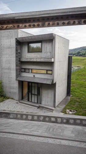 exposed concrete,concrete construction,concrete,concrete bridge,brutalist architecture,cubic house,reinforced concrete,modern architecture,dunes house,concrete ceiling,concrete blocks,concrete wall,archidaily,concrete slabs,residential house,swiss house,cube house,house hevelius,modern house,frame house,Architecture,General,Modern,Elemental Architecture