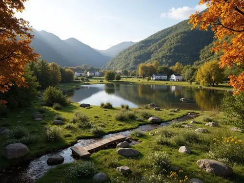 bohinen,bohinj,koenigssee,bernese highlands,stryn,autumn idyll,autumn scenery,slovenia,pleso,alpsee,schmalensee,antorno lake,ebensee,ourthe,austria,seealpsee,oberwald,hintersee,autumn mountains,hallstatt