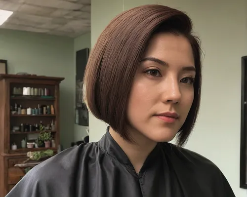 Hairstylist Shares 30 Women Who Took The Risk Of Cutting Their Hair Short And Didn T Regret It Bored Panda,bob cut,asymmetric cut,hair coloring,the long-hair cutter,hime cut,make over,japanese woman,s