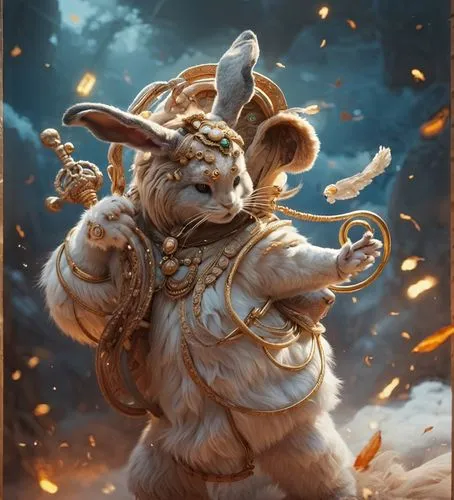 easter card,wicket,easter theme,easter banner,retro easter card,easter background,rotglühender poker,cg artwork,dwarf rabbit,goki,easter bunny,scandia gnome,collectible card game,dwarf sundheim,jack rabbit,thumper,no ear bunny,art bard,hop,jerboa