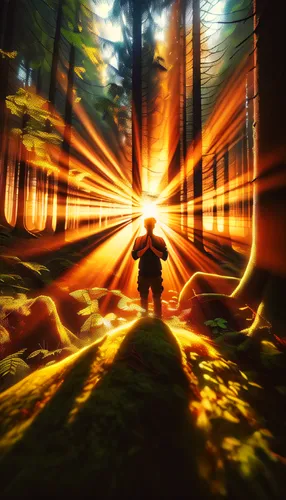 sunburst background,beam of light,light phenomenon,light effects,digital compositing,photo manipulation,world digital painting,visual effect lighting,light rays,lens flare,forest man,photomanipulation