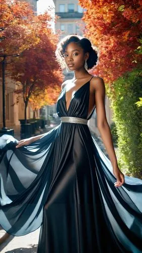 a floor-length dress,siriano,girl in a long dress,dirie,ledisi,toccara