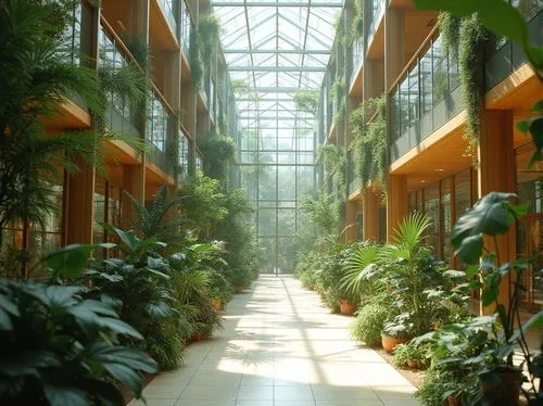 atriums,atrium,wintergarden,courtyards,winter garden,sunnybrook,biopolis,woodway,streamwood,gaylord palms hotel,skyways,greenhouses,schulich,corridors,metrotown,conservatory,woodlands,breezeway,greenhouse,galleria,Photography,General,Realistic