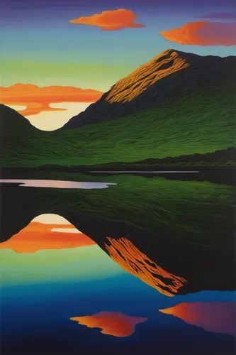 loch,olle gill,loch venachar,carol colman,stabyhoun,fjords,sognefjord,fjord,nordland,matruschka,evening lake,graeme strom,loch drunkie,high mountain lake,reflections in water,laguna verde,vermilion lakes,mountain lake,river landscape,geirangerfjord,Conceptual Art,Daily,Daily 19