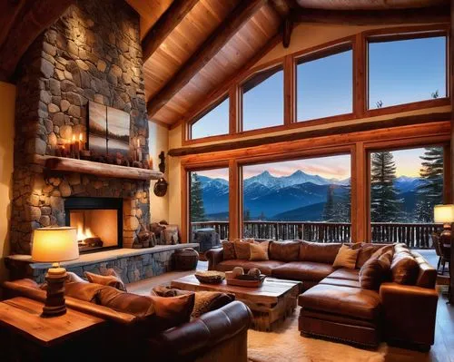 the cabin in the mountains,house in the mountains,house in mountains,alpine style,chalet,beautiful home,fire place,log cabin,log home,fireplaces,coziness,family room,mountain hut,whistler,crib,luxury home interior,snow house,lodge,living room,cabin,Conceptual Art,Sci-Fi,Sci-Fi 08