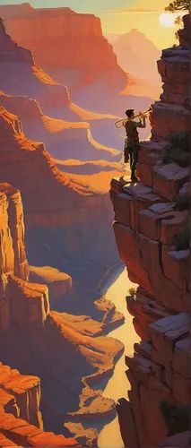 canyon,guards of the canyon,grand canyon,desert landscape,travel poster,desert,desert desert landscape,wild west,western,street canyon,anasazi,the desert,arid landscape,southwestern,capture desert,red cliff,zion,sandstone wall,fairyland canyon,sandstone,Illustration,Paper based,Paper Based 17