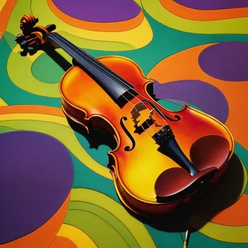 
The violin is beautiful and glowing next to the side on the left.,violoncello,cello,violone,violin,violist,string instruments,cello bow,bass violin,painted guitar,kit violin,stringed instrument,bowed