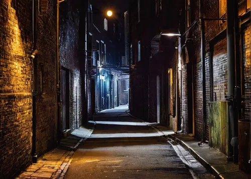 alleyway,alley,old linden alley,narrow street,blind alley,laneway,alley cat,passage,lovat lane,hollow way,narrow,thoroughfare,the cobbled streets,rescue alley,old street,night image,the street,urban landscape,street canyon,creepy doorway,Illustration,Paper based,Paper Based 15