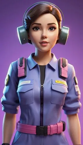 pauling,sportacus,skye,brigette,mockett,female nurse,Unique,3D,3D Character