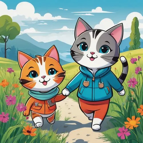 cute cartoon image,catanduva,jewelpets,cartoon cat,georgatos,aristocats,Unique,Design,Logo Design