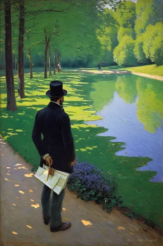 source de la sorgue,child with a book,post impressionist,promenade,lev lagorio,orsay,painting technique,walk in a park,man with a computer,girl on the river,l'isle-sur-la-sorgue,pilgrim,italian painter,to the river,spectator,walking man,constable,braque francais,braque du bourbonnais,stroll,Conceptual Art,Sci-Fi,Sci-Fi 22