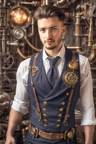 lehzen,steampunk,konstantinos,waistcoats,ulusoy,waistcoat,Photography,Realistic