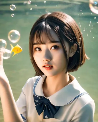 青龙菜,sujeonggwa,japanese idol,白斩鸡,bubbles,girl with speech bubble,soap bubble,bubble,soap bubbles,japanese kawaii,hanbok,talk bubble,think bubble,small bubbles,cube sea,siu mei,yuzu,songpyeon,sakura,bubbletent