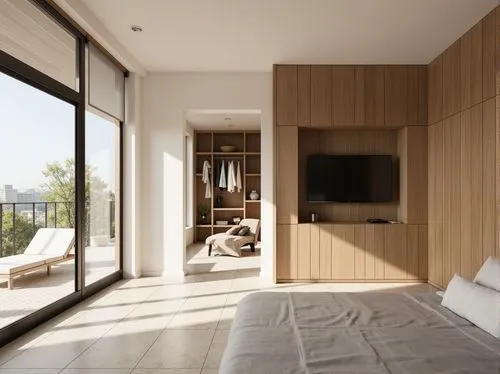 modern room,interior modern design,wooden windows,bedrooms,penthouses,guest room