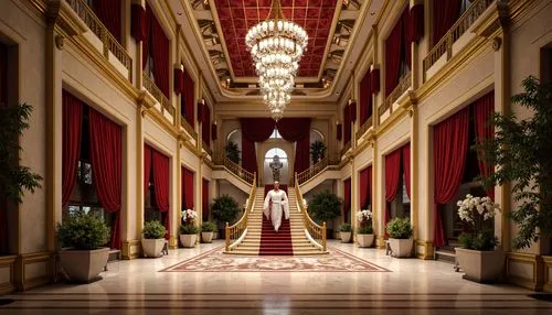 baccarat,corridors,hallway,neoclassical,corridor,opulence,art deco background,grandeur,neoclassic,hall of nations,neoclassicism,europe palace,venetian hotel,render,marble palace,art deco,3d render,3d rendering,grand hotel europe,ballrooms