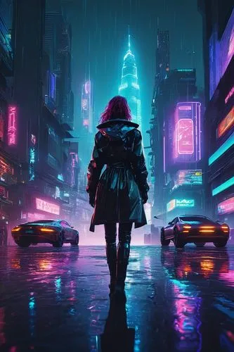 cyberpunk,shinjuku,tokyo,tokyo city,walking in the rain,shanghai,taipei,cityscape,pedestrian,futuristic,colorful city,vapor,dystopian,shibuya,hk,metropolis,osaka,hong kong,transistor,in the rain,Photography,Fashion Photography,Fashion Photography 23