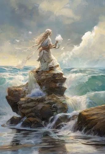 the wind from the sea,little girl in wind,sea landscape,the sea maid,sea breeze,god of the sea,wind wave,sea storm,siren,seascape,sea-shore,el mar,the endless sea,the sea,sea,winds,mermaid background,