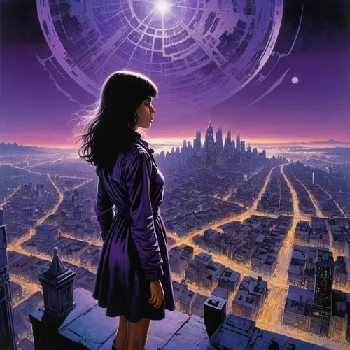 la violetta,sci fiction illustration,neuromancer,struzan,futuregen,tsuneo,Conceptual Art,Daily,Daily 09