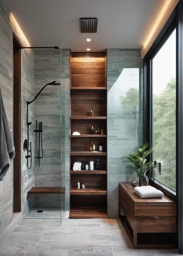 modern minimalist bathroom,shower bar,luxury bathroom,shower base,shower door,bathroom,shower panel,bathroom cabinet,interior modern design,modern decor,washroom,contemporary decor,shower,modern style,bath accessories,room divider,beauty room,laundry room,shower head,interior design,Illustration,Realistic Fantasy,Realistic Fantasy 24