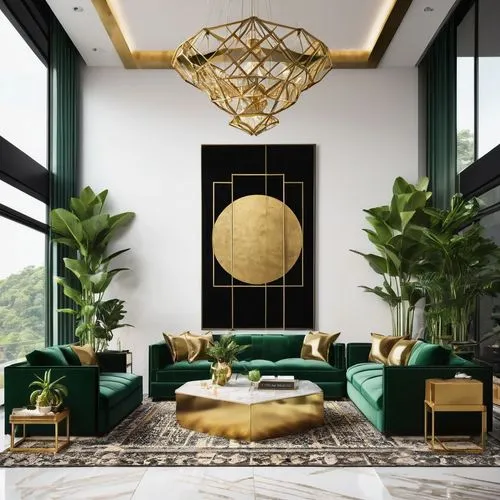 gold wall,modern decor,contemporary decor,gold stucco frame,mid century modern,luxury home interior,gold foil corner,luxe,interior modern design,mahdavi,interior decor,interior design,interior decoration,gold paint stroke,deco,geometric style,gold lacquer,living room,decor,opulently,Illustration,American Style,American Style 10