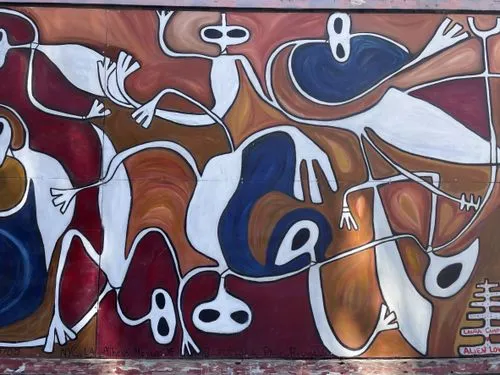 aboriginal artwork,aboriginal painting,mural,indigenous painting,graffiti,graffiti art,aboriginal art,public art,brooklyn street art,wall painting,grafiti,painted block wall,wall paint,grafitti,grafitty,fitzroy,murals,wall panel,facade painting,aboriginal culture